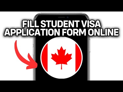 HOW TO FILL CANADA STUDENT VISA APPLICATION FORM ONLINE 2025! (FULL GUIDE)