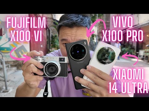 Fujifilm X100 VI vs Xiaomi 14 Ultra vs Vivo X100 Pro Street Photography in Hong Kong