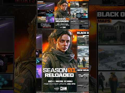 Black Ops 6 Season 1 Reloaded Update Road Map! #callofduty #blackops6 #cod