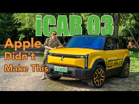 iCar 03: This Is Not The Apple Car (JAECOO J6)