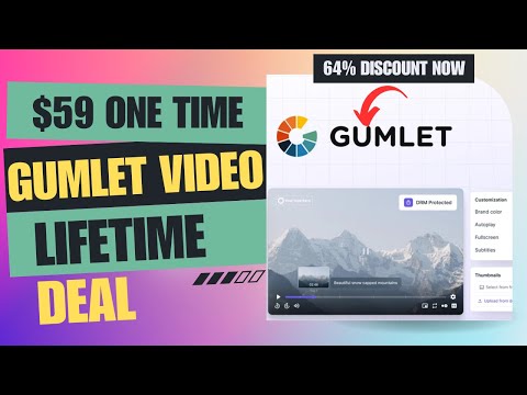 🔰🔰Gumlet Video Lifetime Deal  Monetize Videos Like a Pro | $59 Lifetime Deal | 64% Off Now