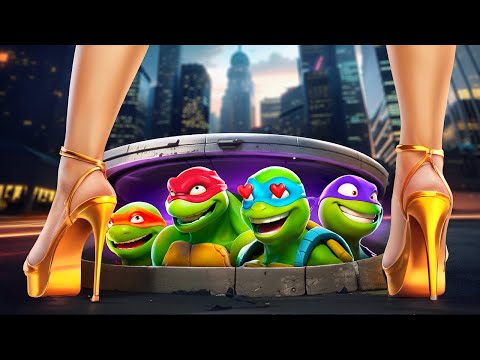 Teenage Mutant Ninja Turtles: Mutant Mayhem! I Was Adopted by TMNT in Real Life!