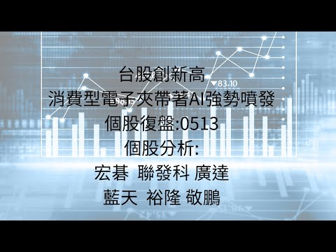 5月14日:各項產業與AI沾邊，就能大漲? #台股分析 #AI #筆電 #宏碁 #華碩 #廣達 #台積電 #裕隆 #汽車 #聯發科 #IC設計