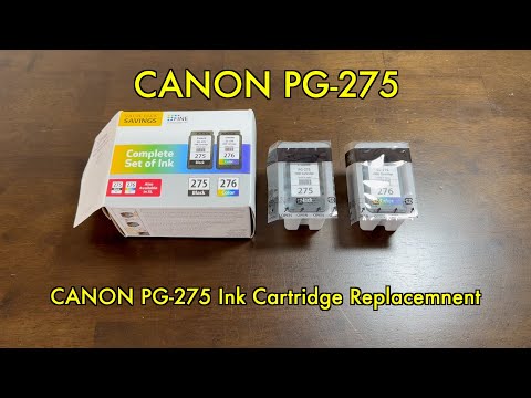 Canon PG-275 Ink Cartridge Replacement for Canon TS 3522 Printer