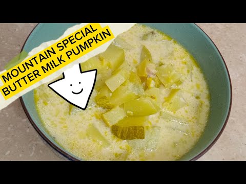 pumpkin with butter milk /Galliat trditional dish lassi wala kaddu #lassipumpkin#lassiwalakadu