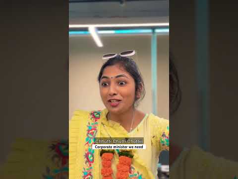 Hamaari neta kesii ho 🙏🏻| Princy Parikh #office #corporate #whatyaaprincy #employees #job