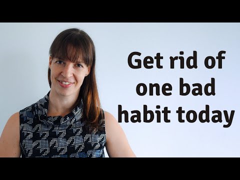 How to get rid of a BAD HABIT today - Simple steps to break bad habits - Tuesday's Action Ep. 003