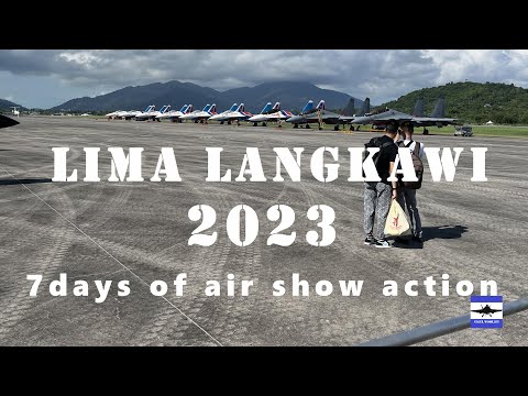 LIMA 2023 full of airshow action (Langkawi,Malaysia)