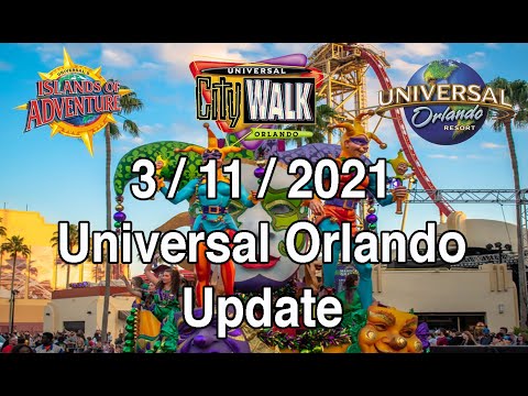 UOR Update 3/11/2021