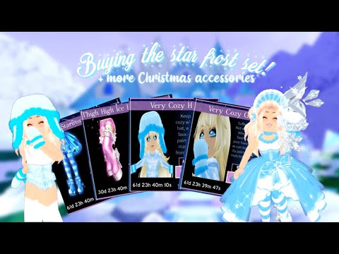 || BUYING THE STARFROST SET + CHRISTMAS ACCESSORIES || Mmp05 ❄️