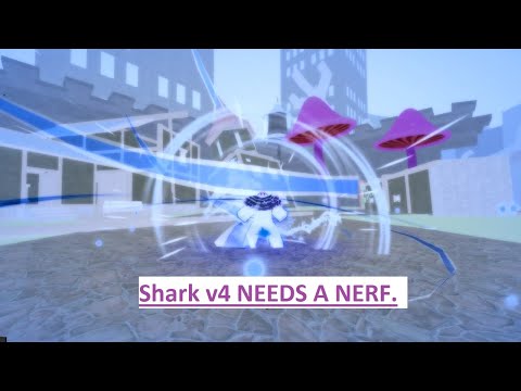 Shark v4 needs a massive nerf BADLY... (Blox fruits)