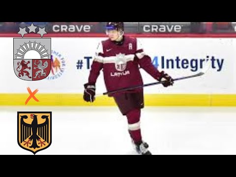 Latvia vs Germany 2025 World Juniors Highlights