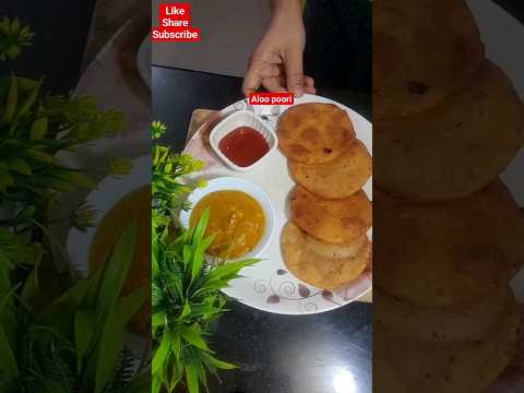 aloo poori l tasty breakfast l #aloopoori #aloopoorirecipe #youtubeshorts #viral #shorts #shortvideo