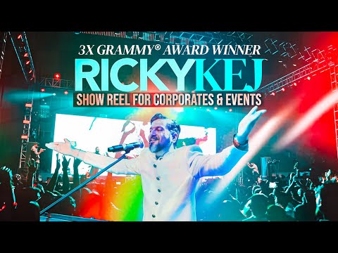 3X Grammy® Award Winner Ricky Kej - Show Reel for Corporates & Events