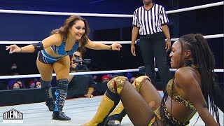 Rok-C (Roxanne Perez in NXT) vs Queen Aminata - Women's Wrestling | Reality of Wrestling