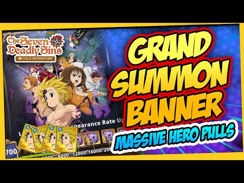 🔥Legendary Grand Summons & 25K Hero Pulls: Epic Moments | Seven Deadly Sins Idle