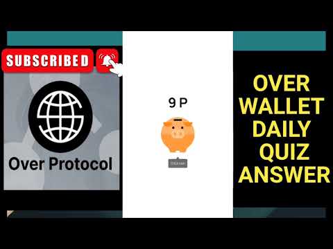 Over Wallet Quiz Answer Today  |today's over wallet quiz answer |Over WalletQuiz #overwallet