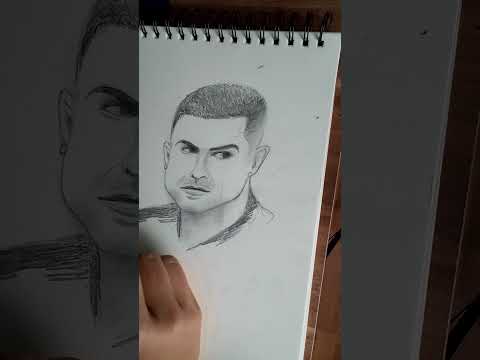 Drawing Cristiano Ronaldo