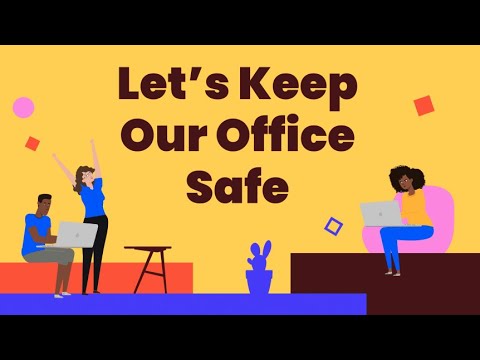 Let’s Keep Our Office Safe – OSHA Rules Video Template- Covid Video template