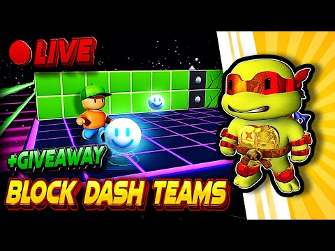 🔴 Block Dash Teams LIVE🔥| EU Server🌍 | Stumble Guys🥊| #stumbleguys #blockdash