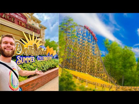 Riding the CRAZIEST Roller Coasters at DOLLYWOOD!