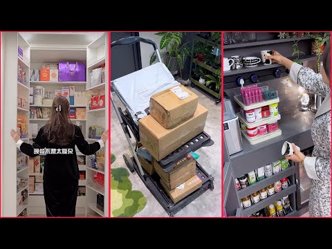 Immersive Unboxing And Storage🎀 | Households And Kitchen Accessories Restocking✨