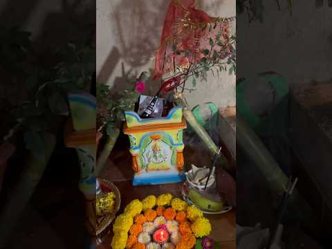 Maine ki pehli baar tulshi vivah pooja #tulshivivah #rangoli #pooja #poojadecoration #viral #youtube