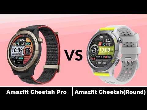 Amazfit Cheetah Pro vs Amazfit Cheetah(Round) Smartwatch