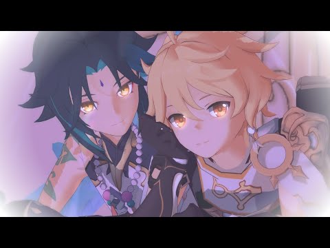 【Genshin/原神MMD】VALENTI【Aether & Xiao/空 魈】