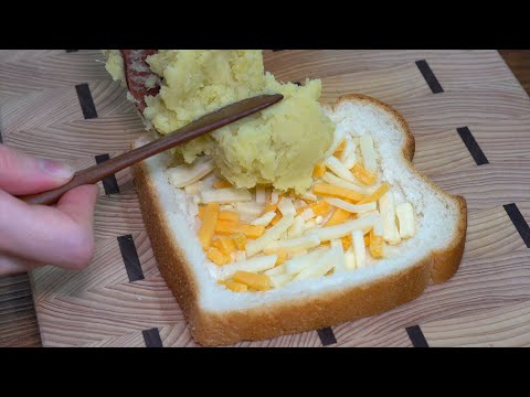 Sweet Potato Mousse meets Cheese at Toast!