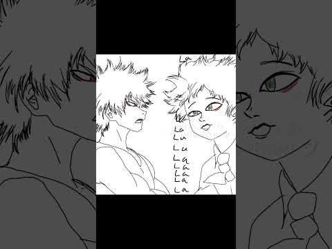 bakugou and deku #anime #special #art #shorts