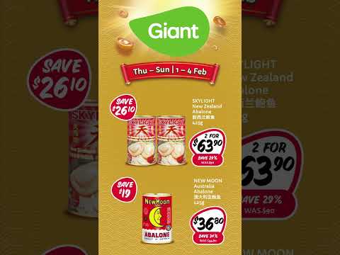 Giant CNY 2024 Abalone Specials (1 - 4 FEB)