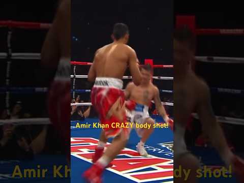 Amir Khan BRUTAL body shot vs El Chino Maidana! #boxing #marcosmaidana #boxingtechnique