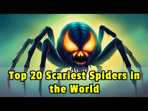 🕷️ Top 20 Scariest Spiders in the World: Deadly Arachnids Unveiled!