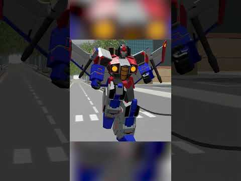 Robot Car Transform Fight GTA Game - Gameplay7 airfighter 15s 1080x1920