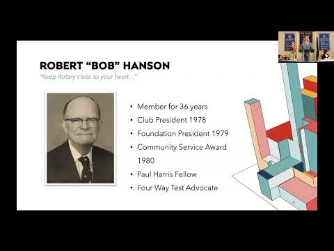 What is the Robert D Hanson Rotary Excellence Award? Scott Stevens 2023 Recipient tells all.