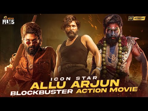 ICON STAR Allu Arjun Blockbuster Action Movie 4K | Allu Arjun New Movie | Mango Indian Films