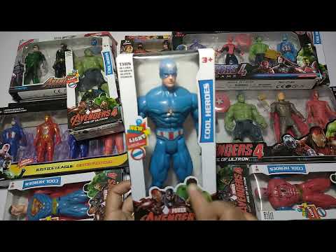 Avengers Assemble | Avengers Ironman Team, Hulk Buster, Batman, Captain America | ASMR Video