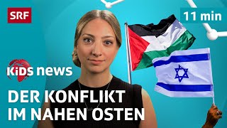 SRF Kids News: Nahostkonflikt – Eskalation zwischen Israel & Hamas im Gazastreifen | Kindervideos