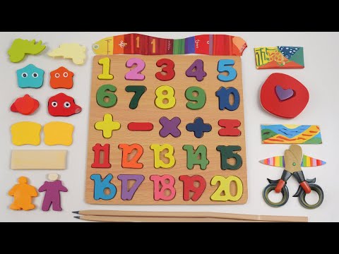 Learning Numbers for Toddlers | English and Spanish | Learning Numbers for Preschoolers 1-20