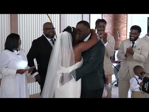 Corneisha & John's Wedding Ceremony :: Cotton Room (Durham, NC)