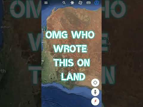 OMG😱Who Wrote This On Land In Google Map|Google Map Secrets|