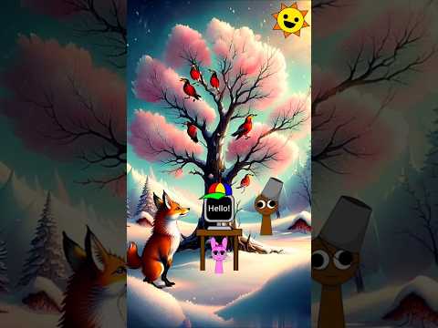 A Fox Watches Sprunki #sprunki #incrediboxsprunki #incredibox #shorts #pinki #mrfuncomputer