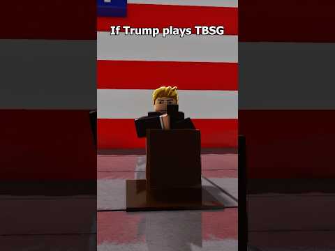 Donald Trump in TBSG belike #thestrongestbattlegrounds #memes