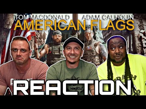 FULL FLEDGED HYPE SONG!!!! Tom MacDonald and Adam Calhoun | American Flags REACTION!!!