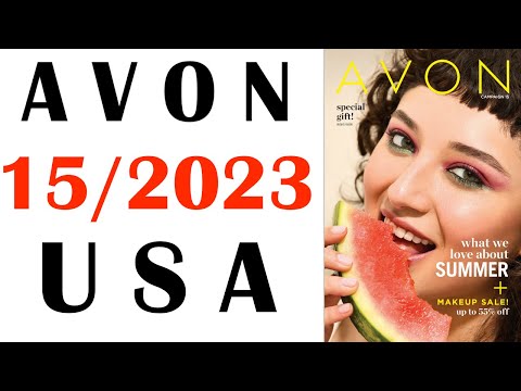 CATALOG  AVON  CAMPAIGN  15  / 2023  USA