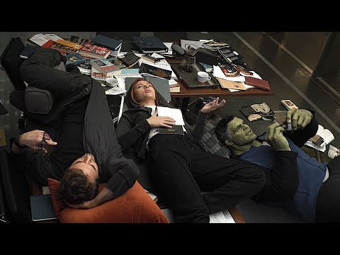 Avengers Time Heist Brainstorming Session Scene | Avengers: Endgame, 2019 [4K]