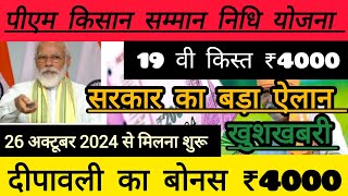 pm kisan 19 installment date2024, #pmkisan #pmkisanyojana   #pmkisankikistkabaaegi #trending #video