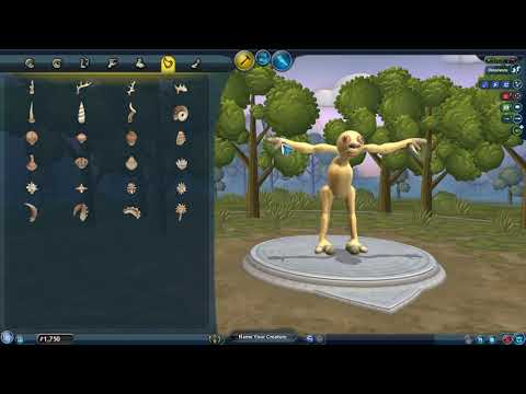 i made a t-posing "beast" in spore