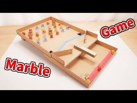 【DIY】Marble breakout / Cardboard crafts